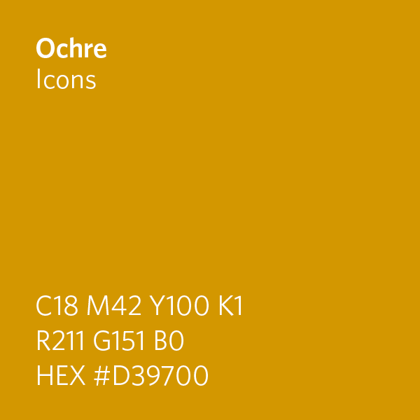 Ochre Icons swatch HEX #D39700
