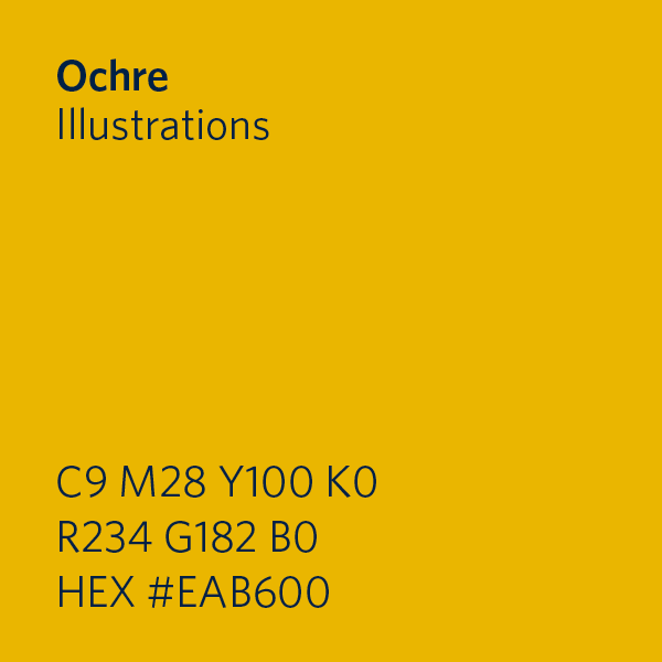 Ochre Illustrations swatch HEX #EAB600