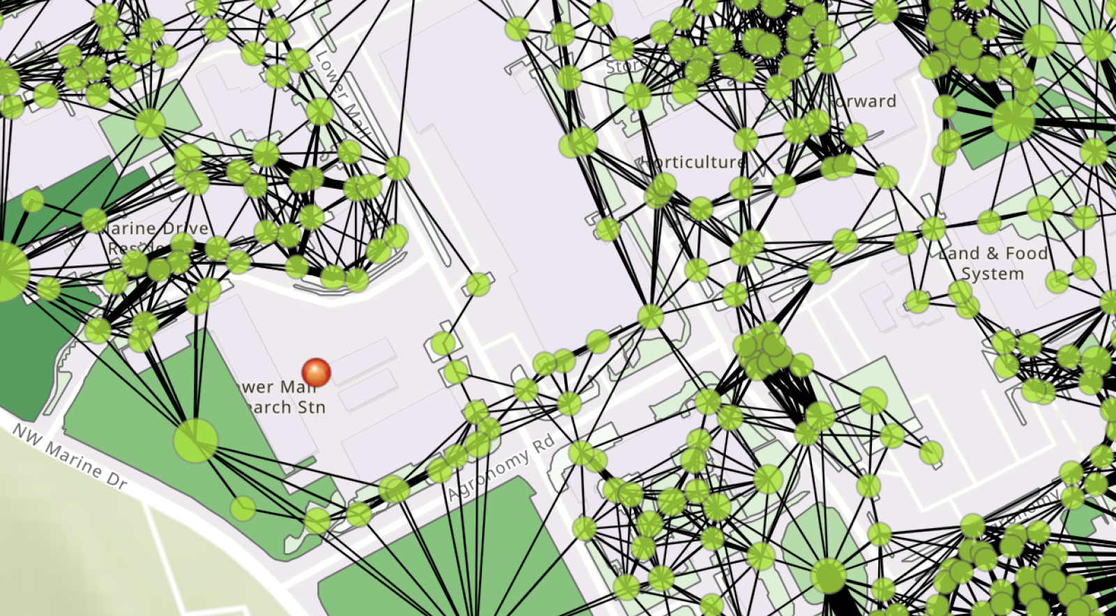 Photo 1. Campus Ecological Connectivity